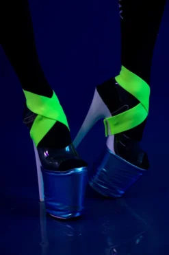 Rolling Ankle Cuff - Neon Yellow