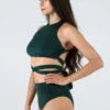 All Pole Wear REV ACTIV Second Skin Top - Bottle Green
