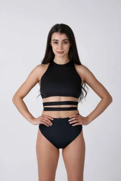 REV ACTIV Second Skin Top - Black All Pole Wear