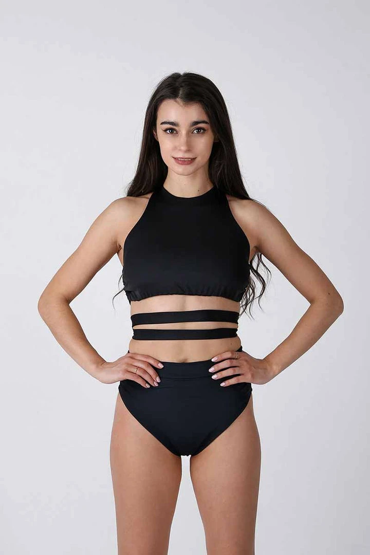 REV ACTIV Second Skin Top - Black All Pole Wear
