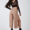 REV ACTIV Sensual Flow Pants (with Leg Slit) - Coffee Loungewear Bottoms