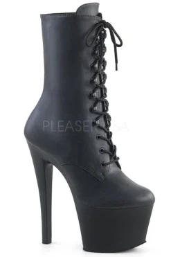 Shoes Pleaser USA Sky-1020 7inch Pleaser Boots - Matte Black