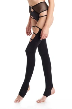 Accessories Hamade Activewear Thigh High Strappy Legwarmers