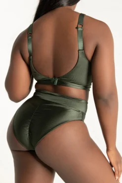 Tatiana Activewear Adeline Top - Pine Green