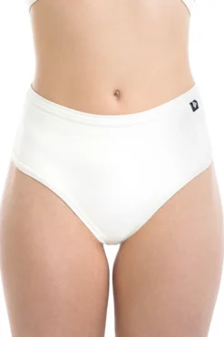 Poledancerka X High Leg Shorts - Ivory White All Pole Wear