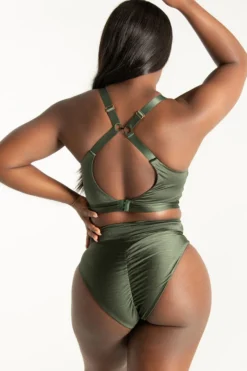 Tatiana Activewear Adeline Top - Pine Green