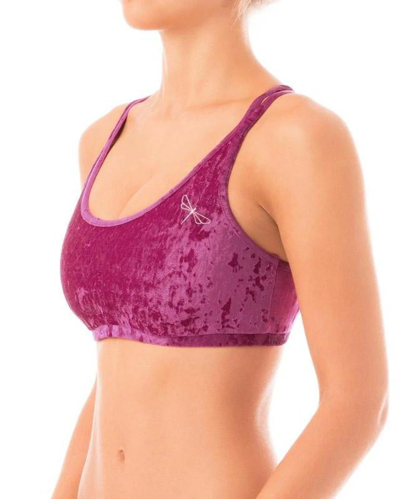 Dragonfly Nicole Top - Velvet Ruby All Pole Wear