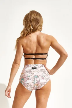 Shark Polewear High Waist Shorts - Unicorns