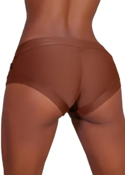 Cleo The Hurricane Essential Hot Pants - Chocolate Brown