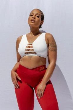 Creatures Of XIX The Valley Top - Ribbed White