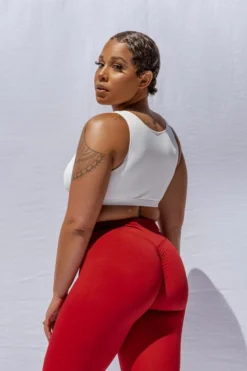 Creatures Of XIX The Valley Top - Ribbed White