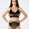 All Pole Wear REV ACTIV Gap Top - Olive Velvet