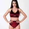REV ACTIV Gap Top - Wine Velvet All Pole Wear