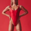 Rolling Wild Bodysuit - Red All Pole Wear