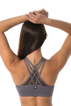 Poledancerka X-Front Top - Grey