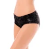 Dragonfly Hot Pants - Velvet Black All Pole Wear