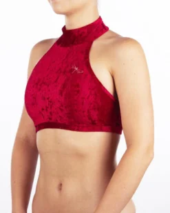 Dragonfly Lisette Top - Velvet Red All Pole Wear