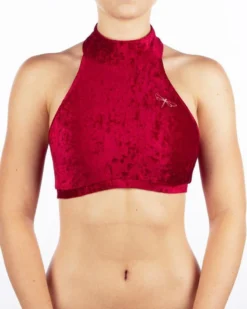Dragonfly Lisette Top - Velvet Red All Pole Wear