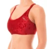 All Pole Wear Dragonfly Nicole Top - Velvet Red