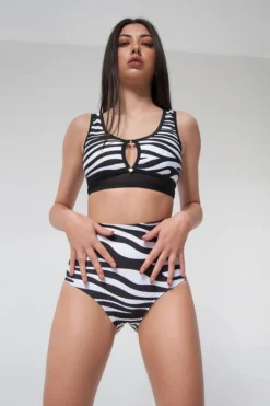 Pole Addict Land Top - Zebra All Pole Wear